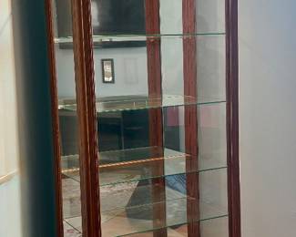 Philip Reinisch Company lighted curio
