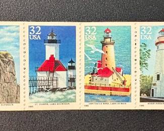 Lighthouse collectible stamps