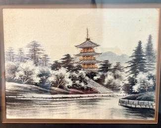 Chinese silk embroidery