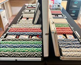 Poker chips galore!
