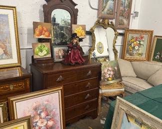 Rustic and vintage antiques 