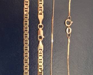 14kt bracelets