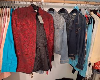 Lots of new women's clothing from name brands