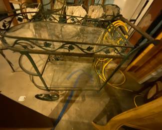 Vintage Iron Teacart, Outdoor