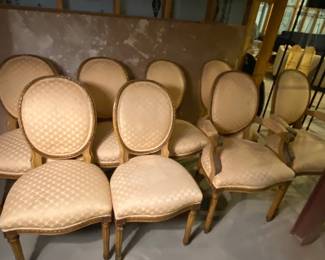 Set of 8 Louis the XVI Chairs