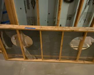 Double Pedestal Sink Top, Stone