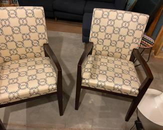 Pair of Beautifully Upholstered Chairs