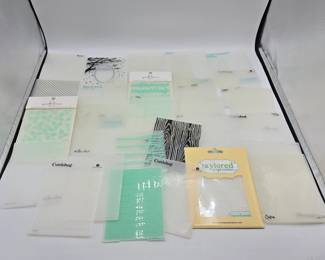 Lot of Embossing Folders