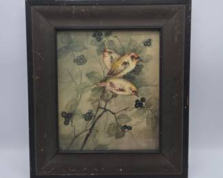 Antique Watercolor Painting