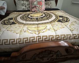 Acme King Bed with headboard $1500.  Mattress $300