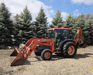 45.1.2003 KUBOTA 4x4 tractor, Model L5030HST, preDEFF, 52HP
