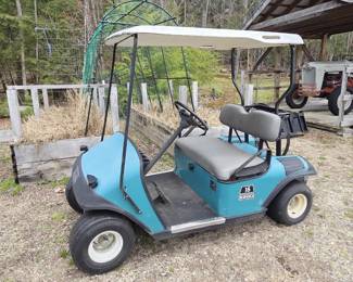 100.1.EZ GO15 golf cart, gas powered