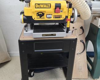 16.1.DEWALT 13inch planer, on stand