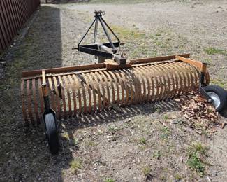 62.1.YORK rake, 3point hitch