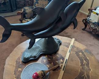 Bronze sculptures