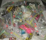 100+ bags of vintage jewelry!