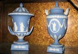 Two RARE large Wedgwood urns