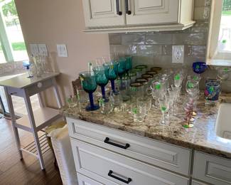 Vintage glassware