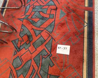 Wool rug  5'7" x 7'7"