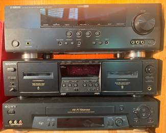 Yamaha receiver and more!