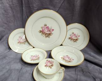 Nominate 5285 pink rose, 128 piece set
