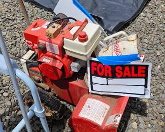 Old snowblower