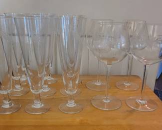 Crystal stemware