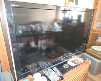 Regza flat-screen tv