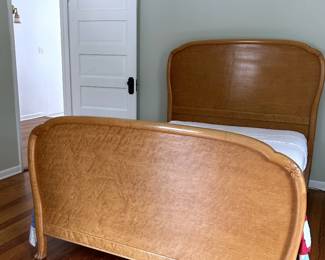 Antique Bird's Eye Maple Bed