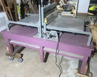 Dickerson Combination Press print making press which is used to in making intaglio printing, relief printing, and lithography.