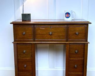 Antique early 18th Century Wellington Desk