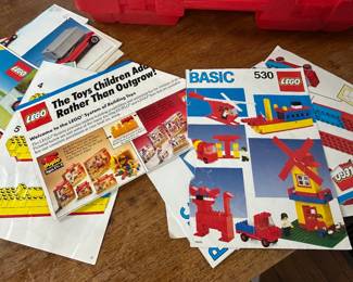 Vintage mid 1980s LEGOS