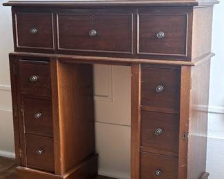 Antique early 18th Century Wellington Desk