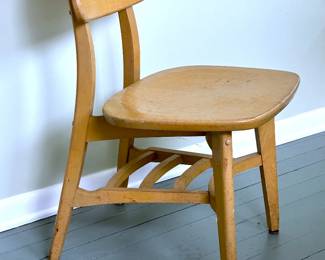LATE 1950s library chair by Myrtle Desk Company of Highpoint, North Carolina