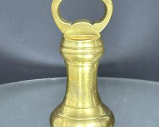 Antique British Brass Weight