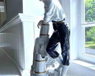 Large Porcelain Figurine by Royal Dux made after WWII