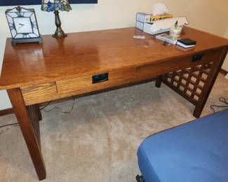 Oak desk