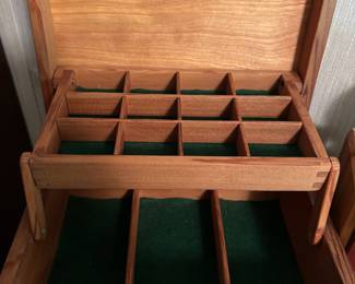 Quilt Top Design Wooden Jewelry Box
