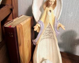 Enesco Foundations by Karen Hann Angel Figurine