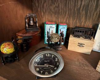 Westclox Baby Ben Style 8 Black and Nickel Alarm Clock