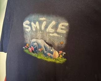 Disney Store Eyeore "Smile" Graphic T-Shirt