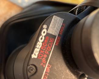 Tasco 10x50mm Zip Focus Wide-Angle Binoculars