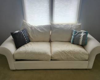 Slipcover sleeper sofa