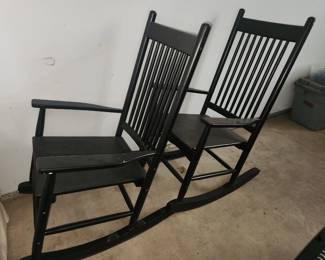 Outdoor rocking chairs