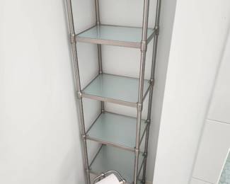 Metal etagere