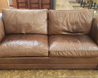 Leather sofa