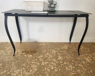 Metal sofa table