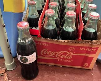 July, 1995..."One Year To Go" Coca-Cola