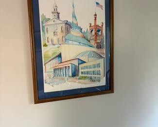 Collage of Community of Christ Historical Buildings, Kirkland Temple, Graceland College, The Auditorium and The Temple