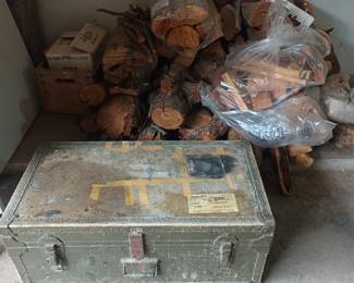 Firewood and footlocker. That's how we measure it!